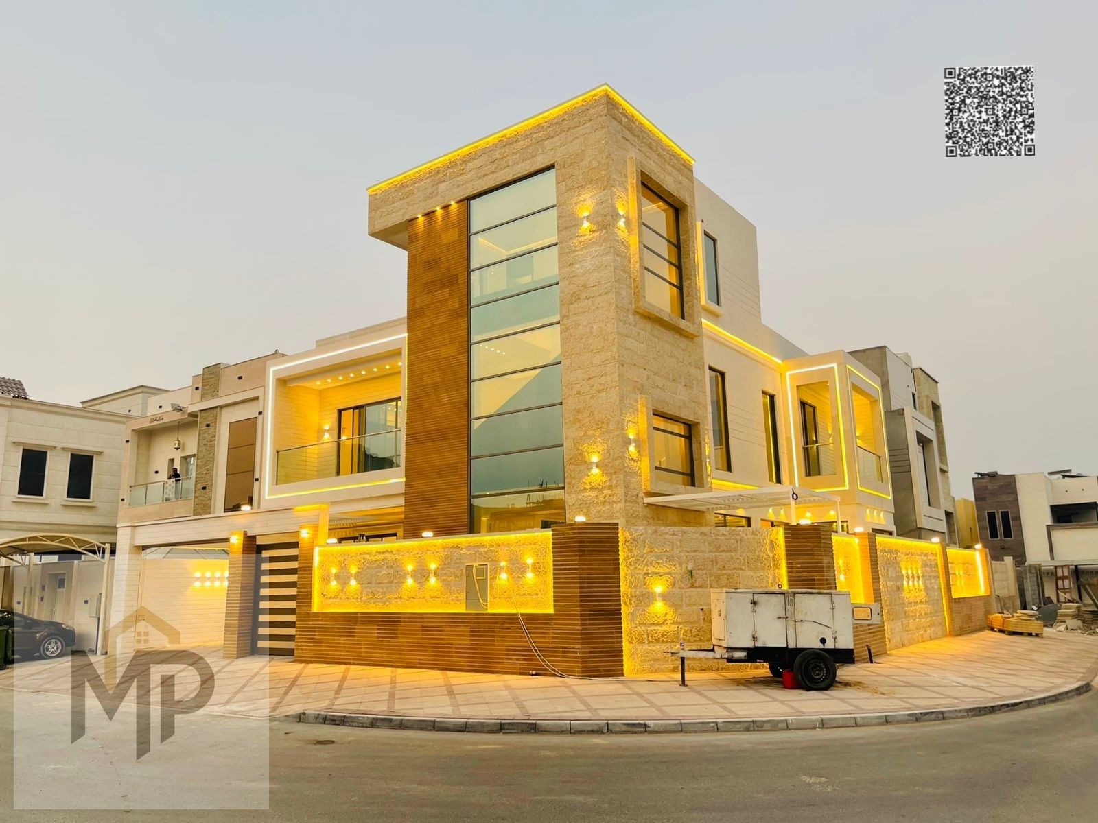 A rare opportunity! Corner villa in Al Yasmin, Ajman, all-inclusive with a great discount for cash payments.