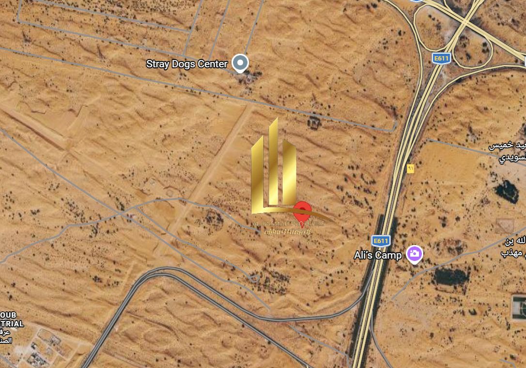 Corner plot of land for sale in Arqoub Industrial Area, Sharjah