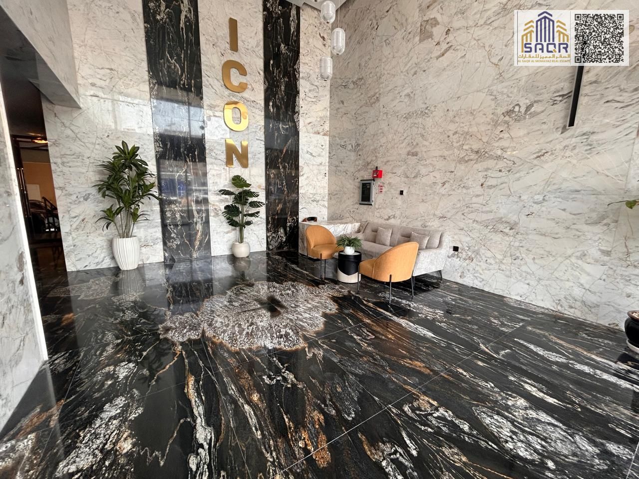 Spacious and Distinctive Apartment Featuring Two Bedrooms a Large Living Room Three Bathrooms and a Wide Balcony with a Comfortable Family Layout
