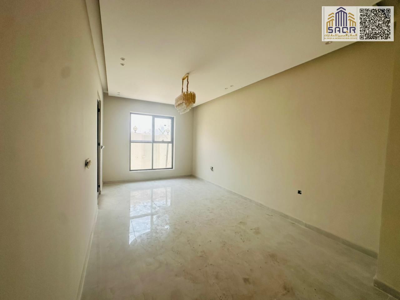 Spacious villa with elegant design featuring five bedrooms refined majlis and a large family living hall ideal for modern living