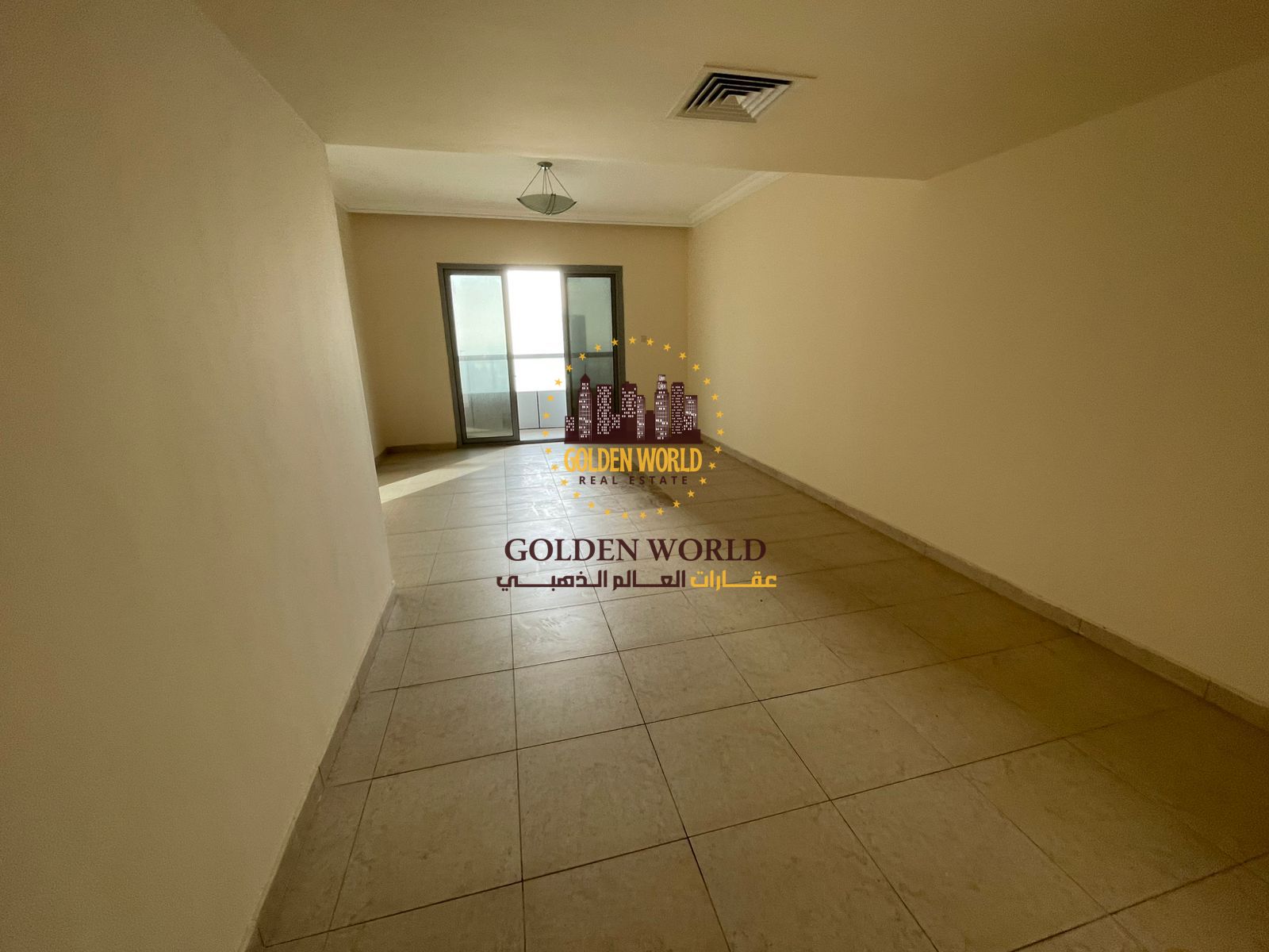 3-bedroom apartment with living room in Al Taawun, Sharjah. 4 bathrooms, 2 master bedrooms, balcony, store room, open sea view, free maintenance, cent