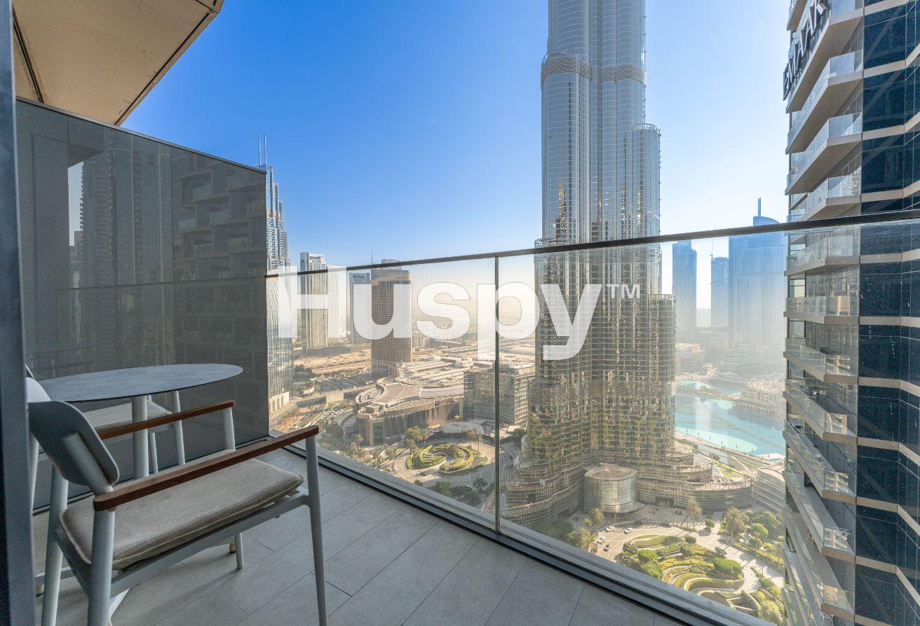 High Floor | Furnished | Burj Khalifa View