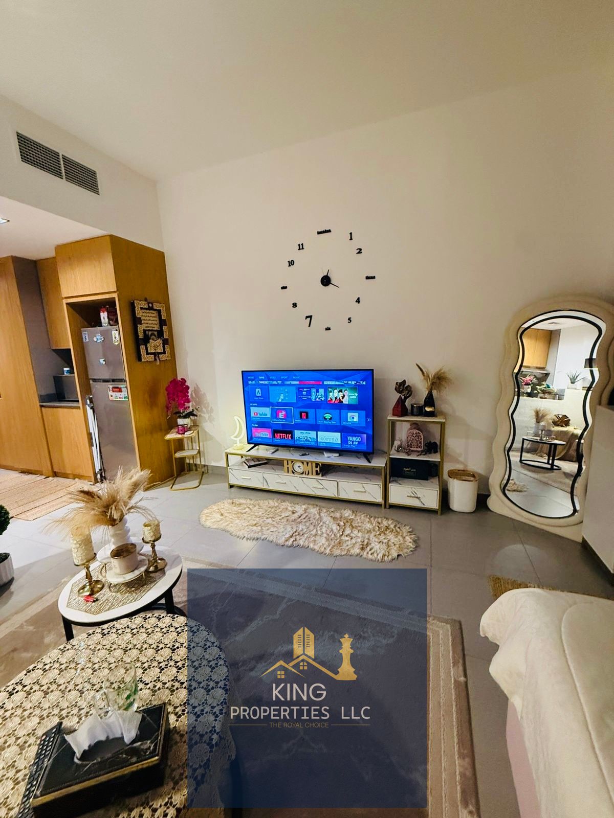 Brand new furnished studio for rent Al mamsha Sharjah