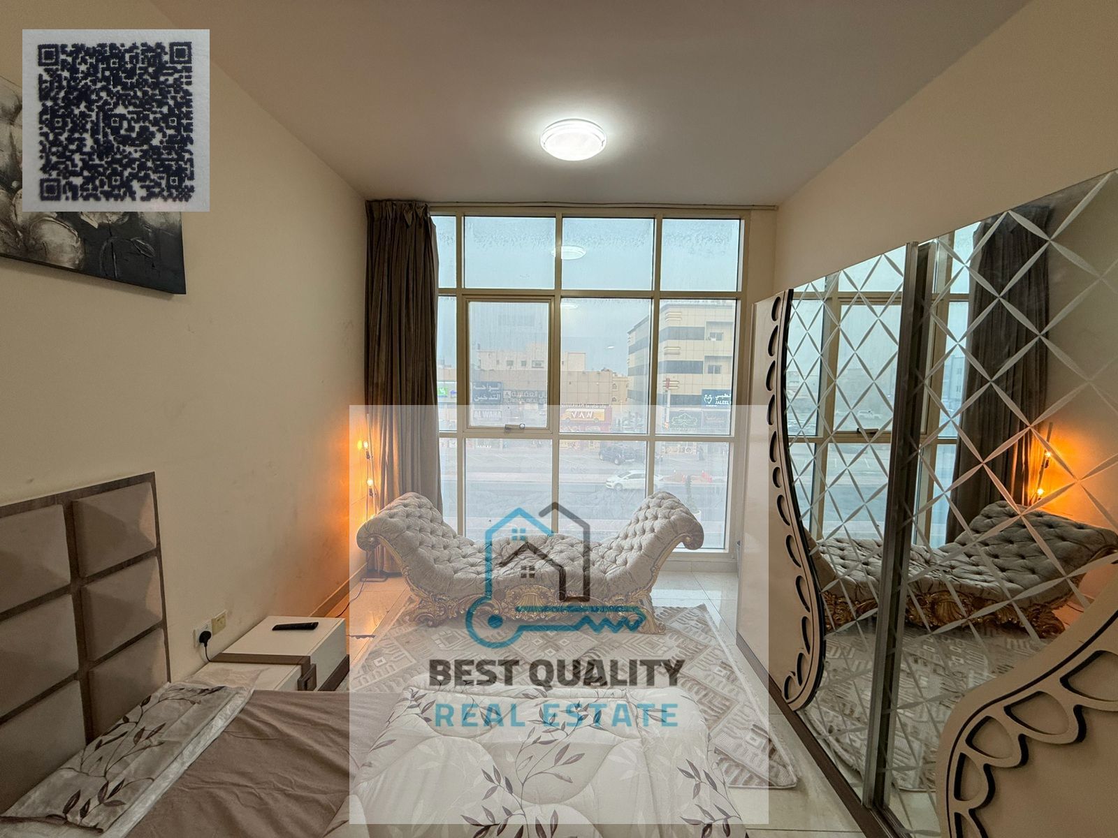 Panoramic View Studio for Rent in Al Rawda – Sheikh Ammar Street