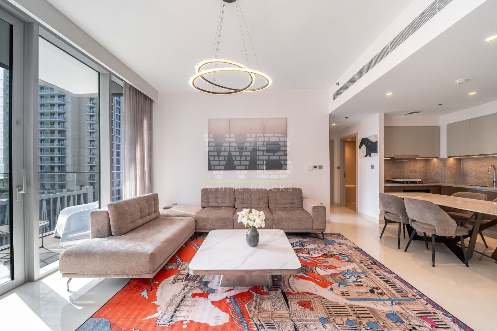 Stylish Furnished 1BR | Prime Waterfront Living