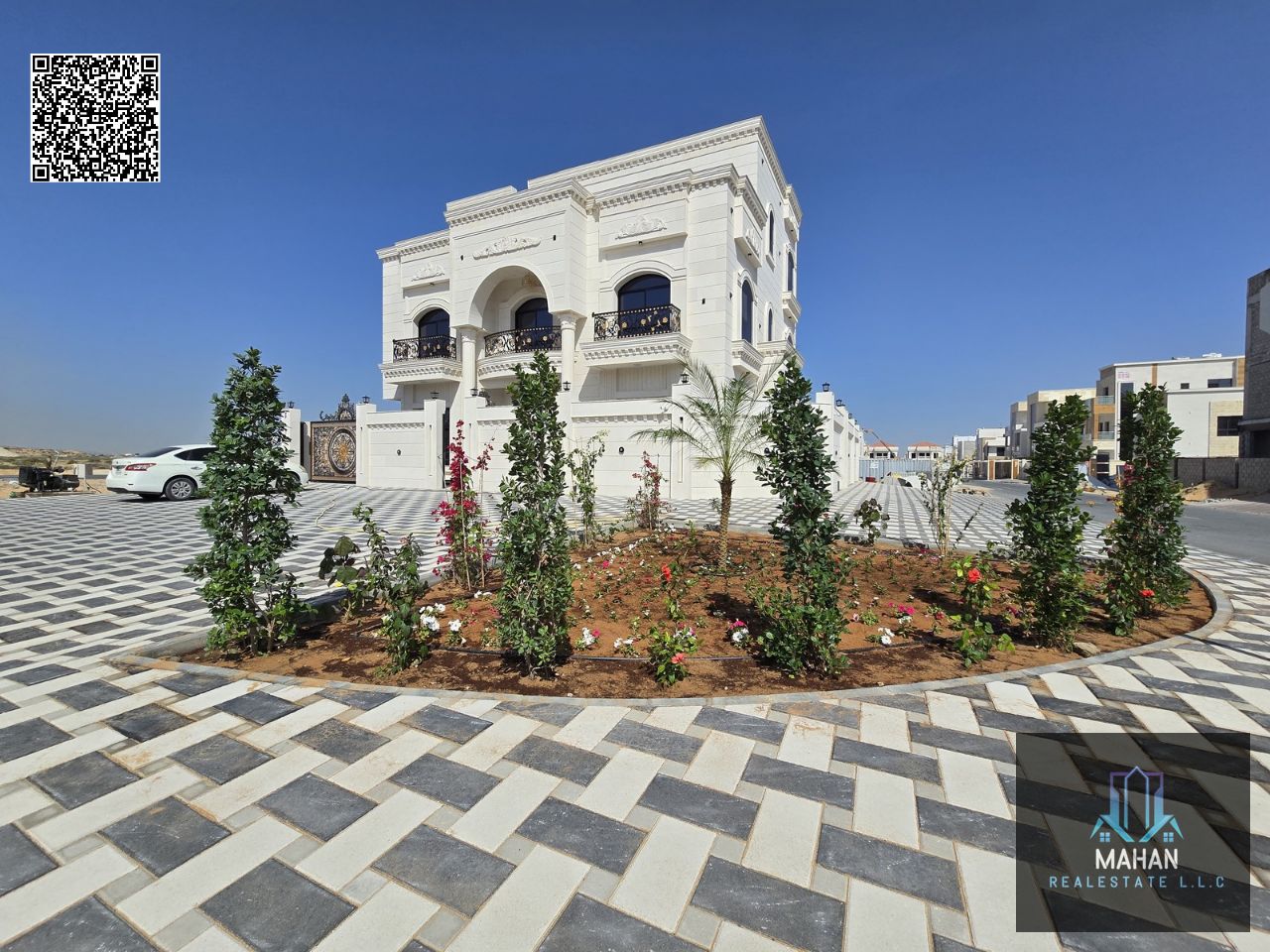 Luxury 6 Bedroom Villa Including Premium Finishing – Huge Built-up 5,400 SQFT – Modern Layout – Al Zahya, Ajman