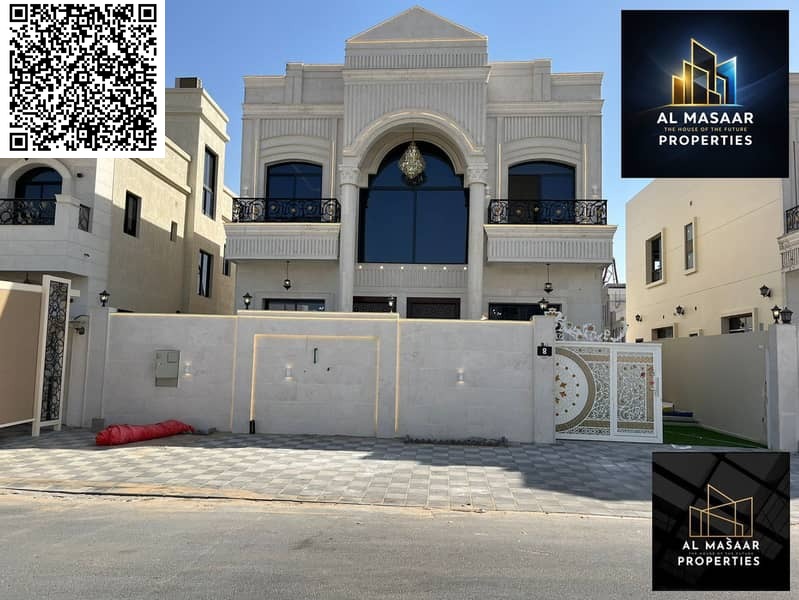 Classic Royal Villa with 6 Master Bedrooms and Rooftop Terrace in Al Bahia - Ajman Price includes full registration and ownership fees | Freehold for