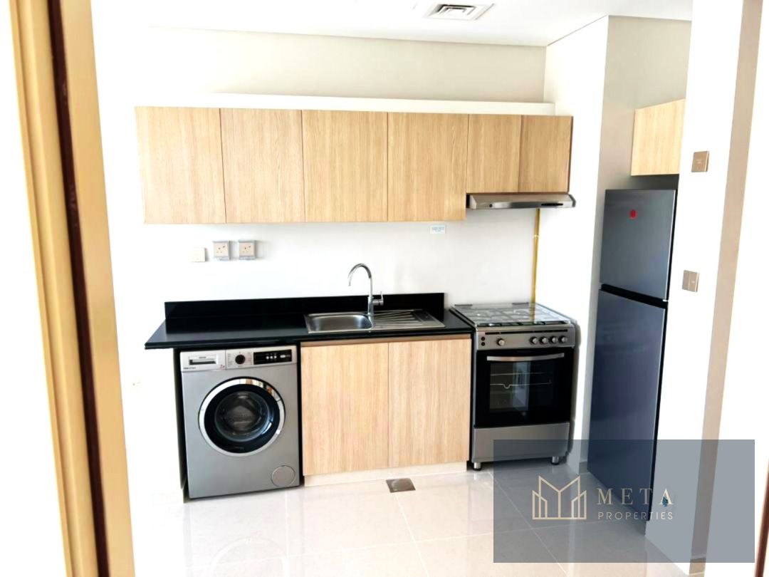 One Bedroom Apartment +living room In Damac Hills 2 Very Good location and brand new type.
