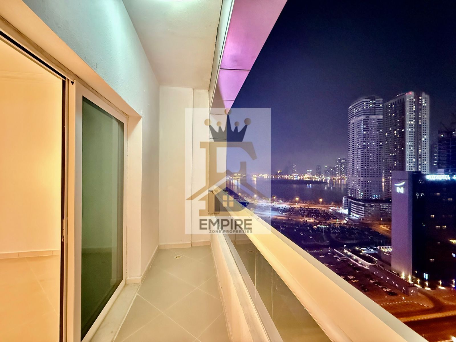 Fully sea view,,huge living,,balcony,,bright,,on road prime location