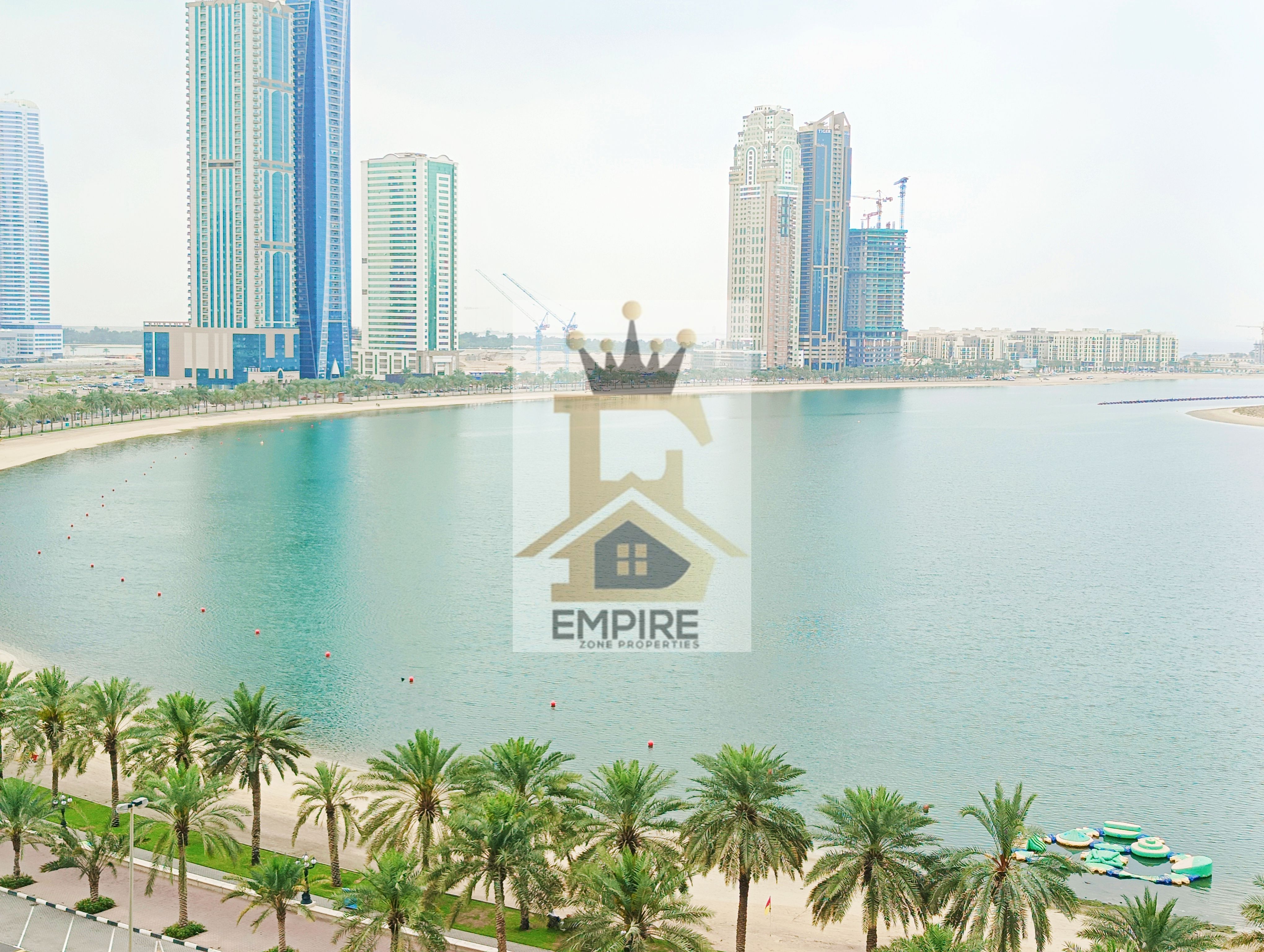 One cover parking free 15 day's free With Gym pool Access free open View Sea view Specious Apartment with Balcony Main Street building well maintained