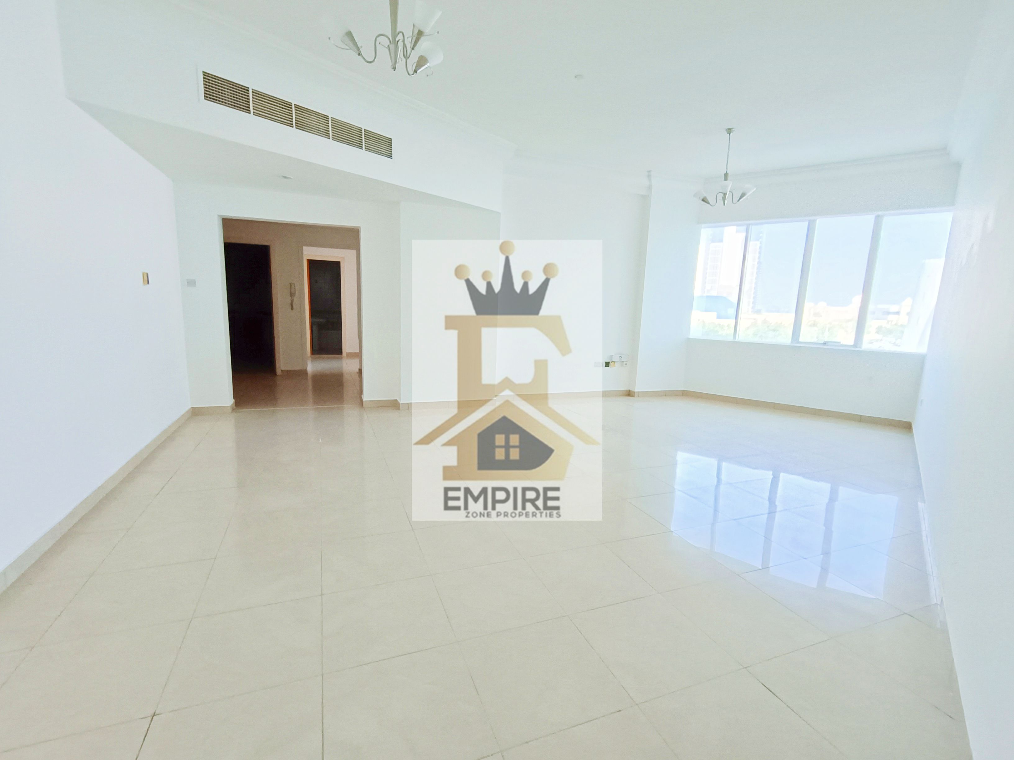 Open View Main Street building Specious bright Apartment With Both Room Wardrobe with Gym pool Free Front Of Nesto Arab Mall Exit Dubai Easy