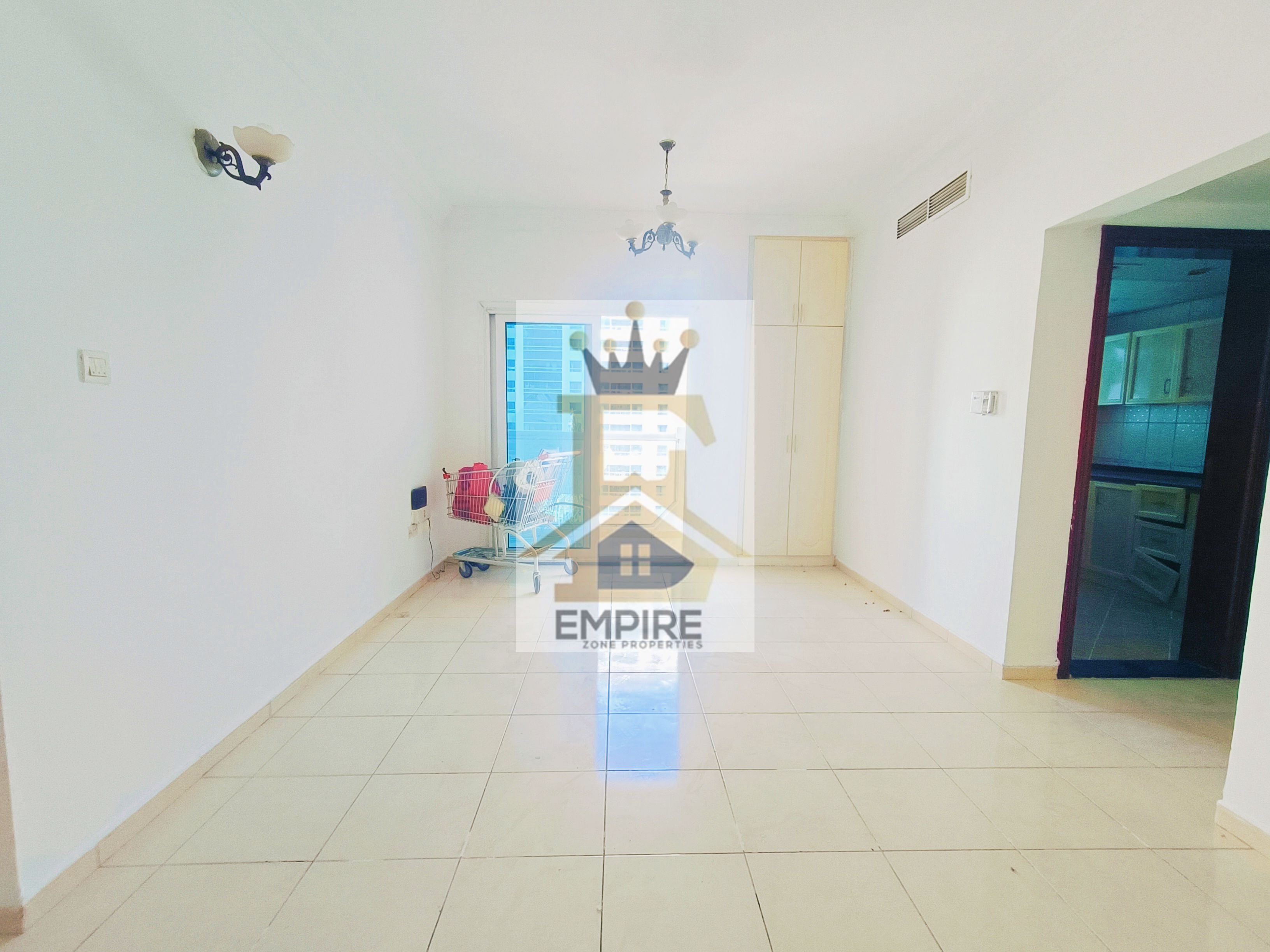 Specious bright Apartment With Master bedroom with Wardrobe With balcony Exit Too Dubai very Easy Near Mosque Near Shopping Mall