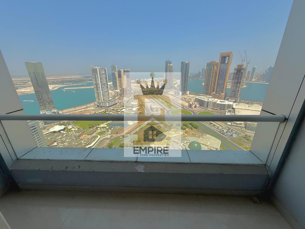 Full Seaview with balcony wardrobe, big space to master room gym and pool area one parking free
