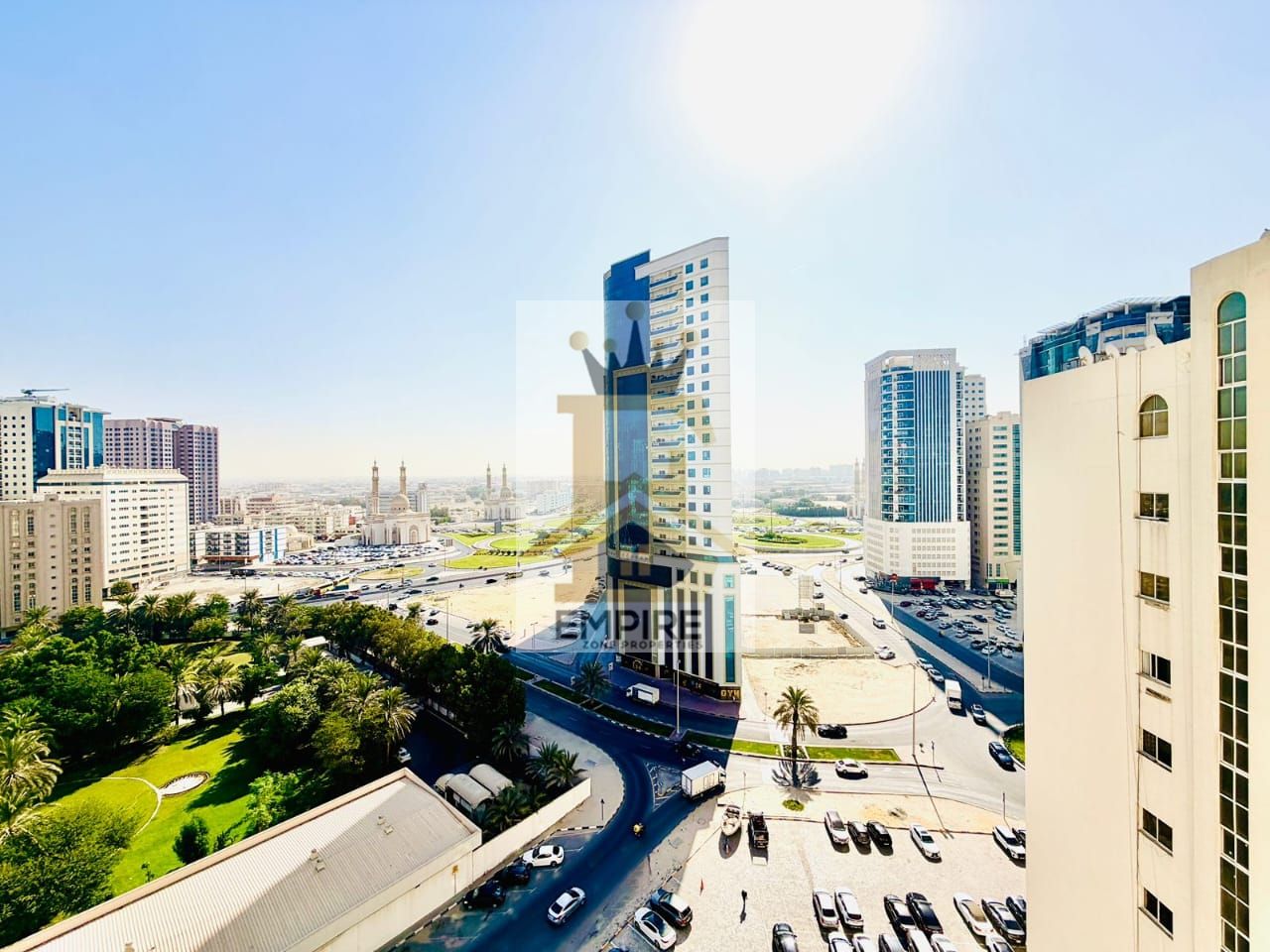 Open view with balcony master room big space exit to Dubai