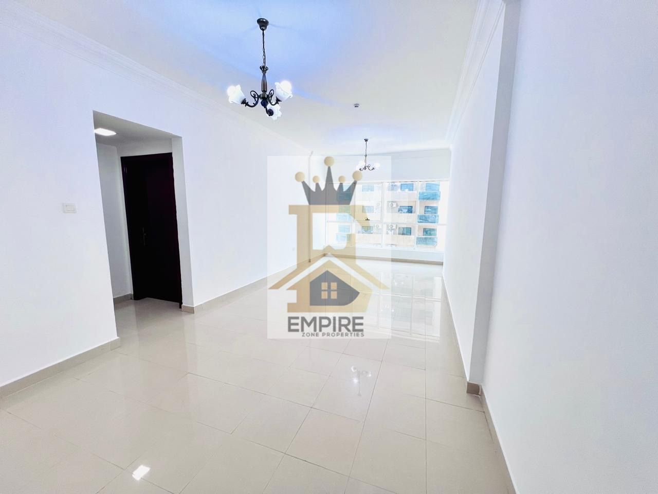 Full open view big space master room wardrobe maintenance free gym pool free