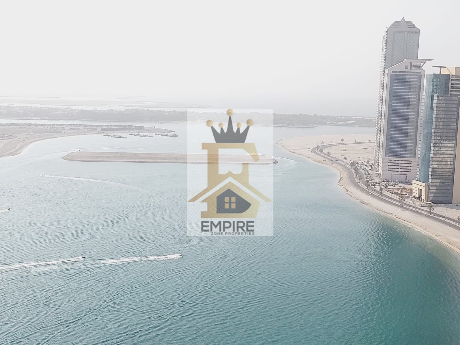 brand new building with sea view balcony big windows good finishing one parking free gym pool and kids play area free also maintenance free prime location on main road building near close exit to dubai