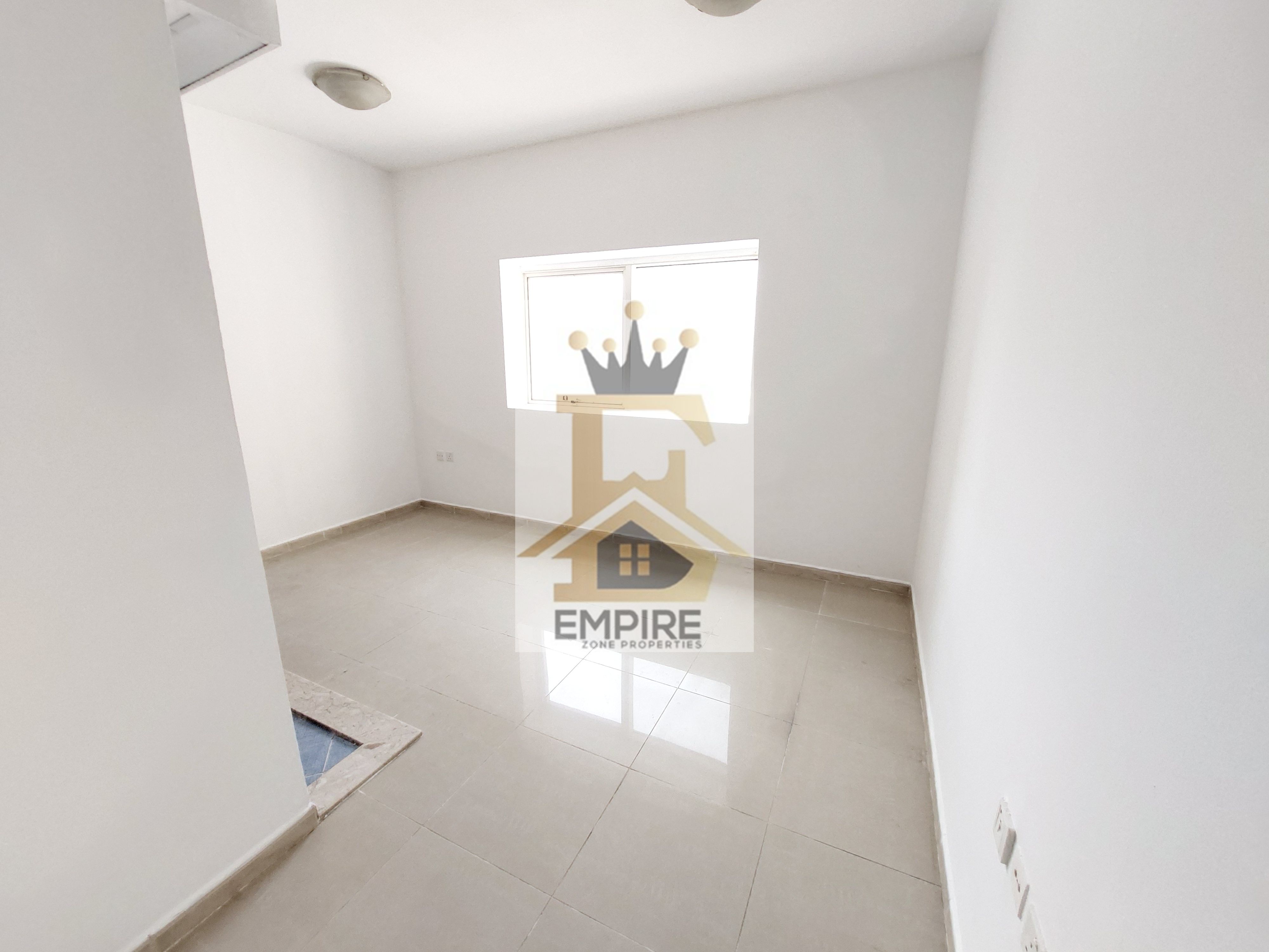 spacious studio with open view good finishing gym free Maintenance free prime location near close exit to dubai