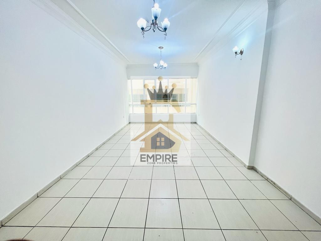 luxury living with open view balcony big windows wardrobes gym&pool and maintenance free near close exit to dubai