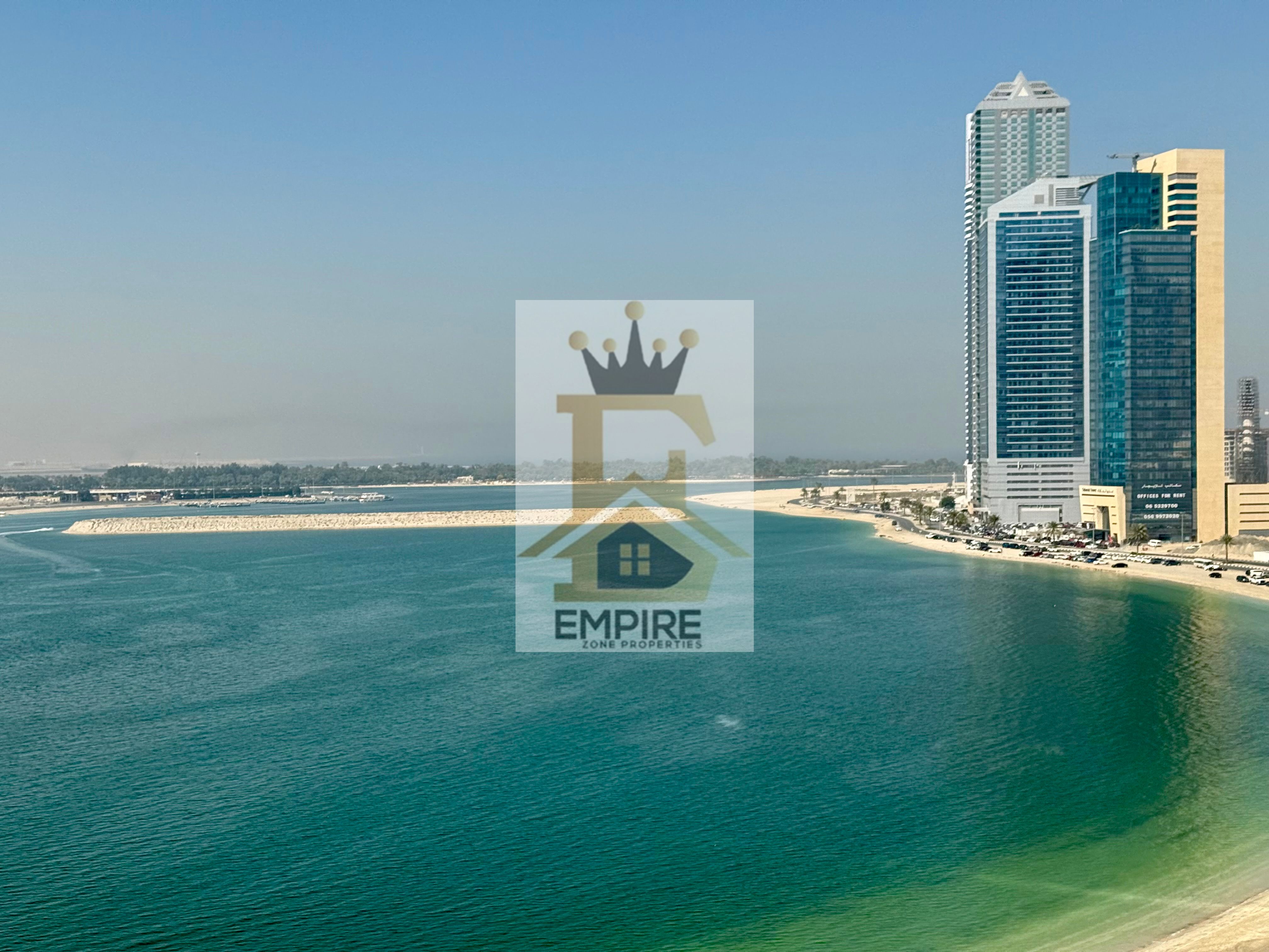 Amazing pride Office with prime location The waterfront workspace with free parking with balcony and kitchen