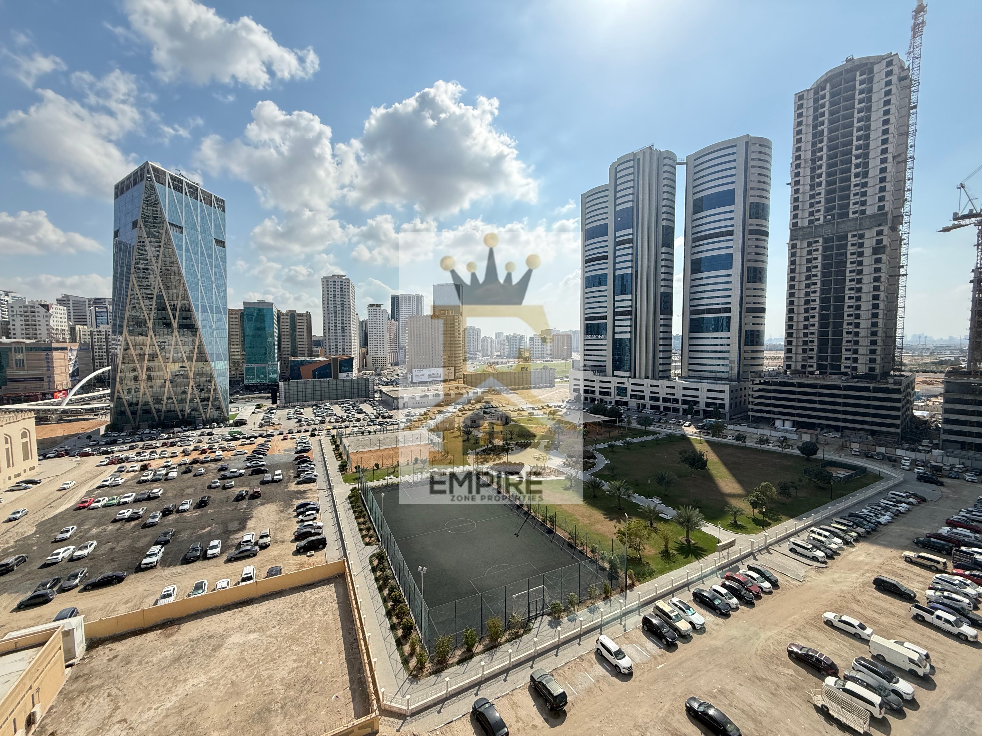 Spacious Brand New Appartment with Two Master Bedroom Parking Free Maintenance Free easy exited dubai opposite of Sheikha Maryum