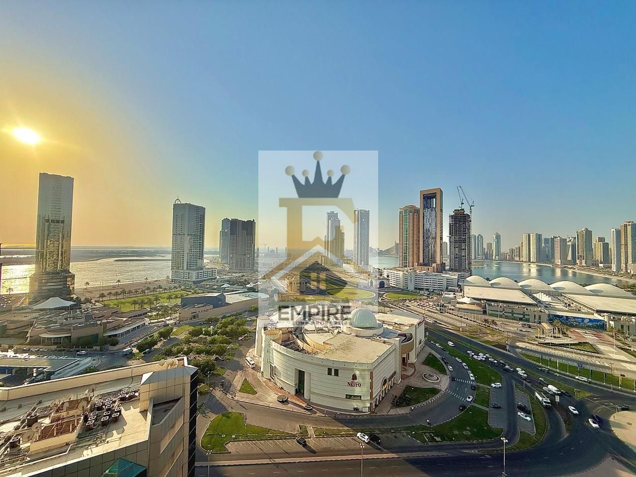 Spacious Apartment Spacious Hall with Sea View Balcony Free Kids Play Area, Gym & Pool Free 10 Days Free 1 Parking in Al Taawun Area
