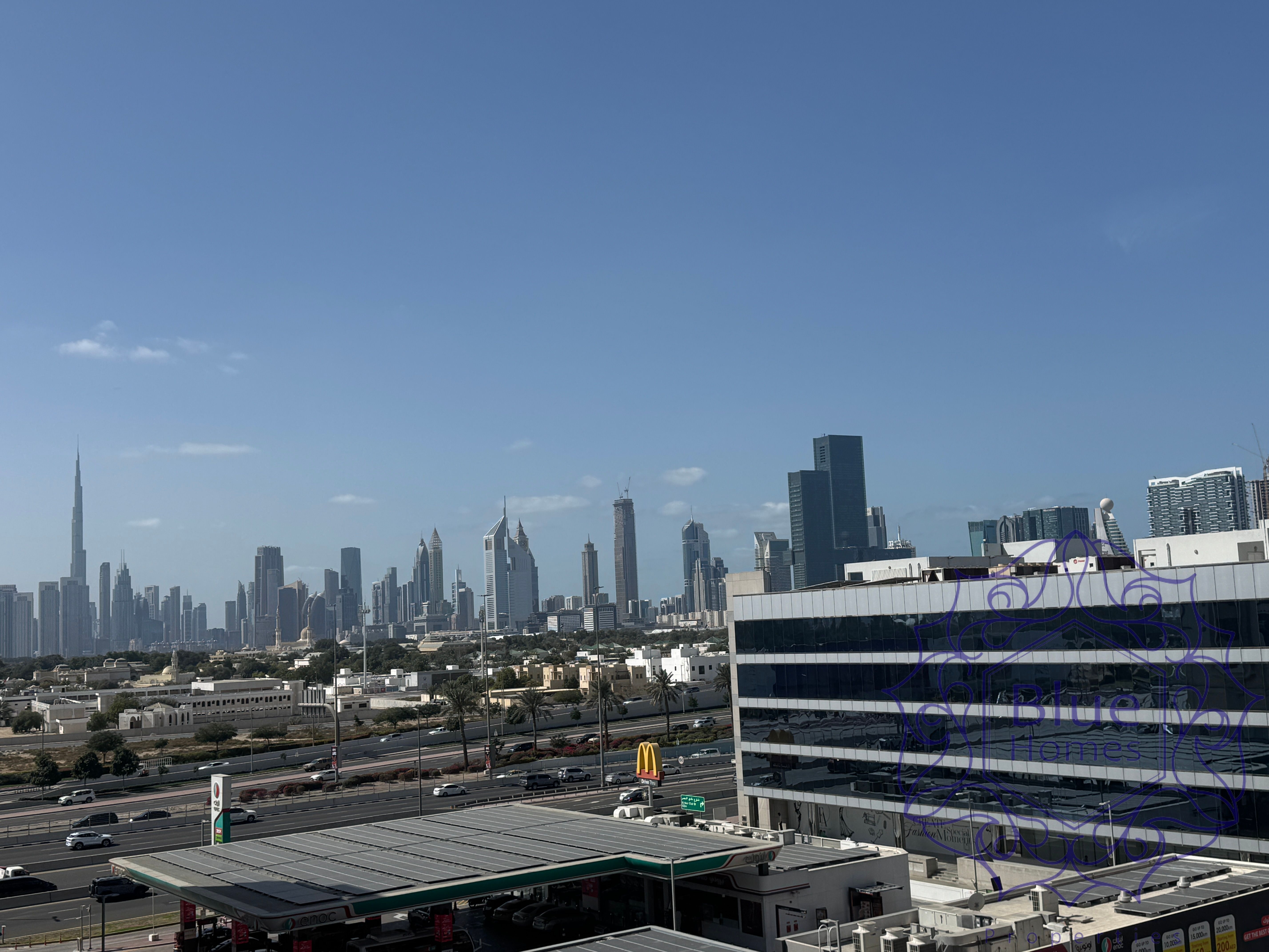 Spacious 3 BHK Burjkhalifa View Lavish Family Building