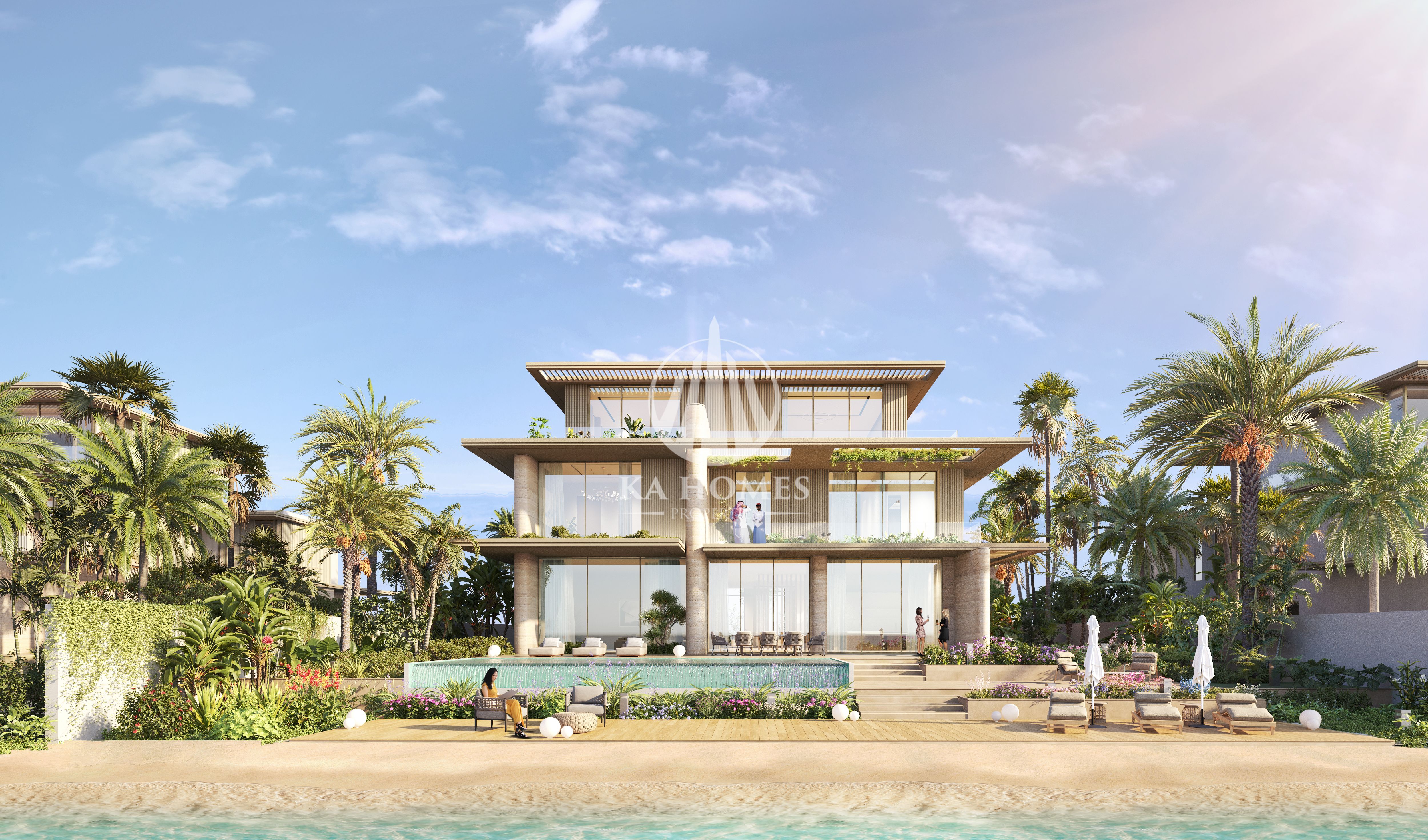 Island Sea-View Villa | Freehold Ownership | Golden Visa | 10% Down Payment