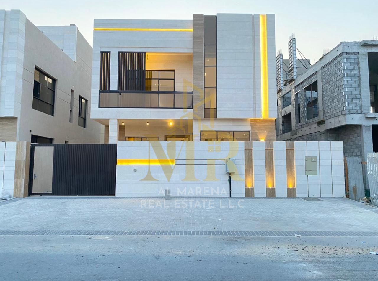 Enjoy luxury and comfort with this ground floor, first floor, and rooftop villa, ready to move in, available for sale with freehold ownership and inhe