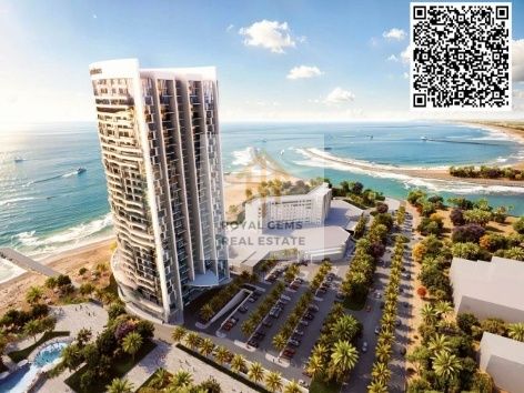 Own your aparment (Studio with sea view+swimming pool ) + prime location(mawjan tower)+100% Ownership for all nationlities +6years paymentplan