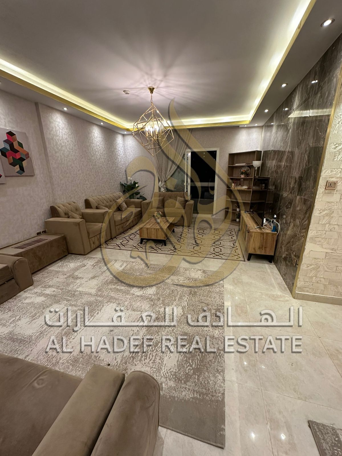 Luxury Furnished Living in Al Khan Waterfront Al Hadef Real Estate is proud to present a premium, fully furnished 2-bedroom apartment in the prestigi