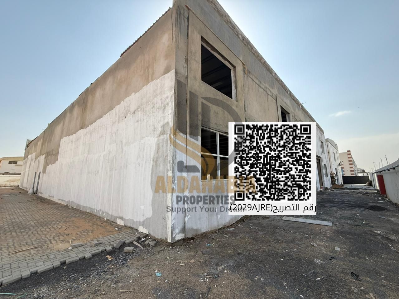 5,000 sq. ft Warehouse for Annual Rent in Umm Al Quwain – 50 kW Power