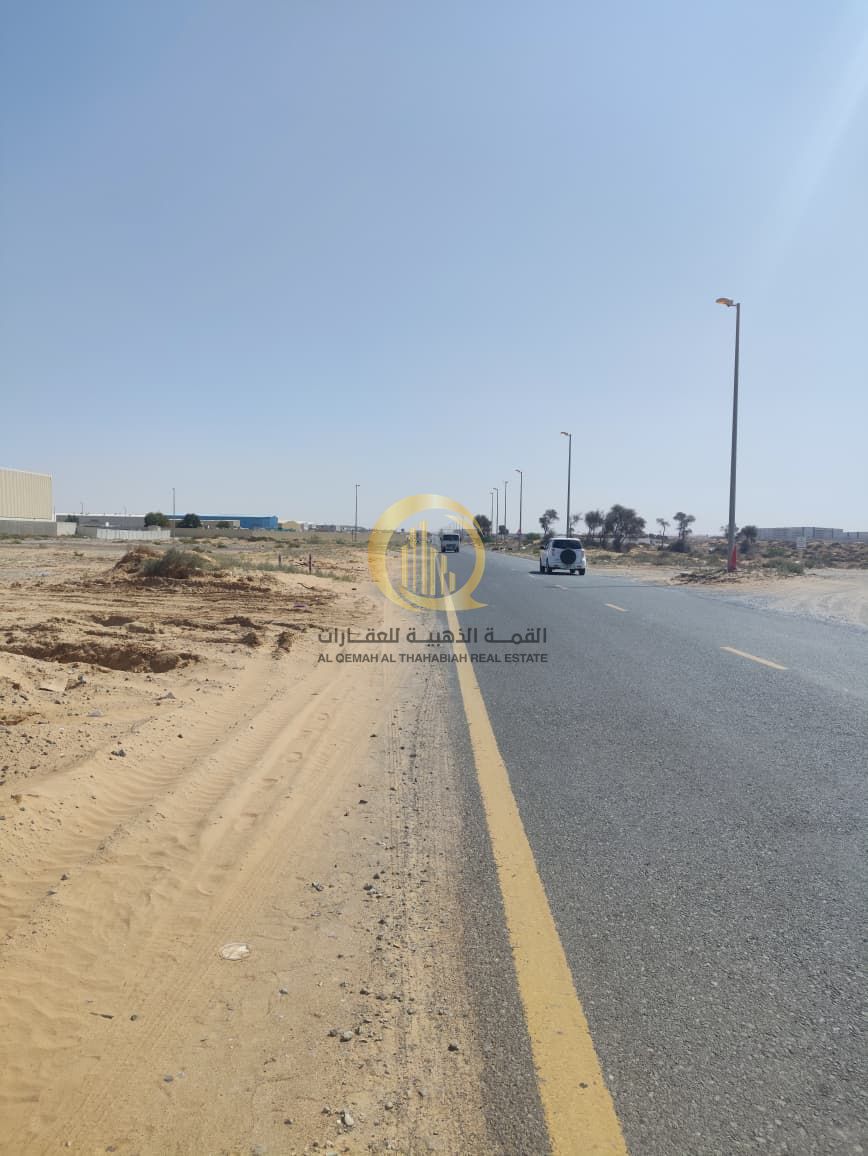 For sale: Freehold industrial land, available to all nationalities, with a very prime size of 17,600 sq ft, located on a 36-meter wide main road direc