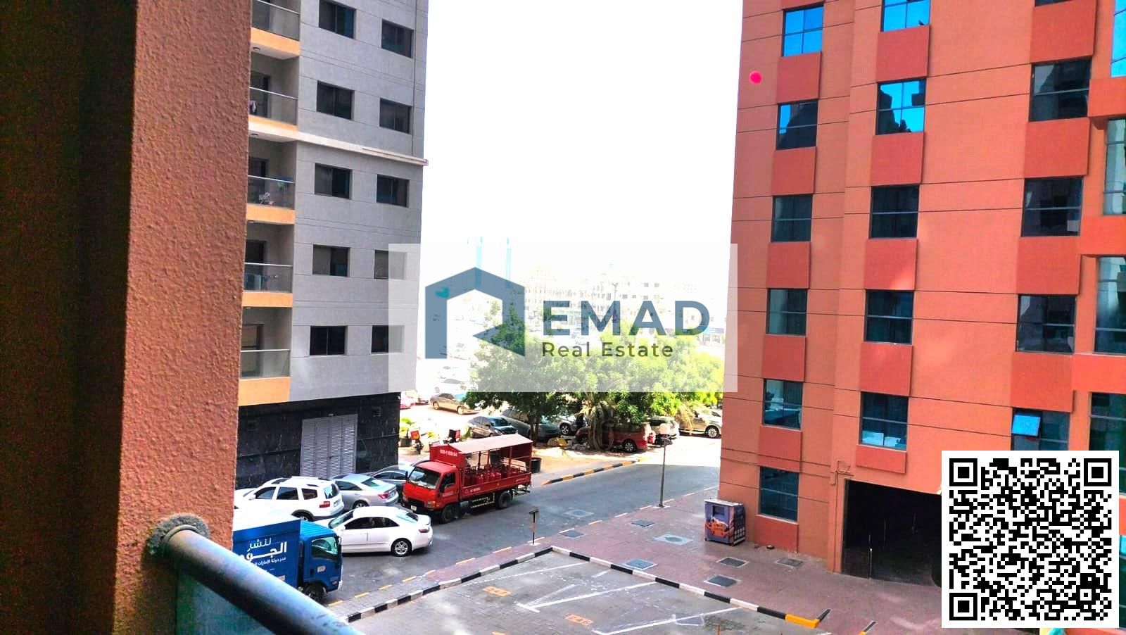 Bright 1 Bed Hall With Balcony | Al Nuaimiya Towers