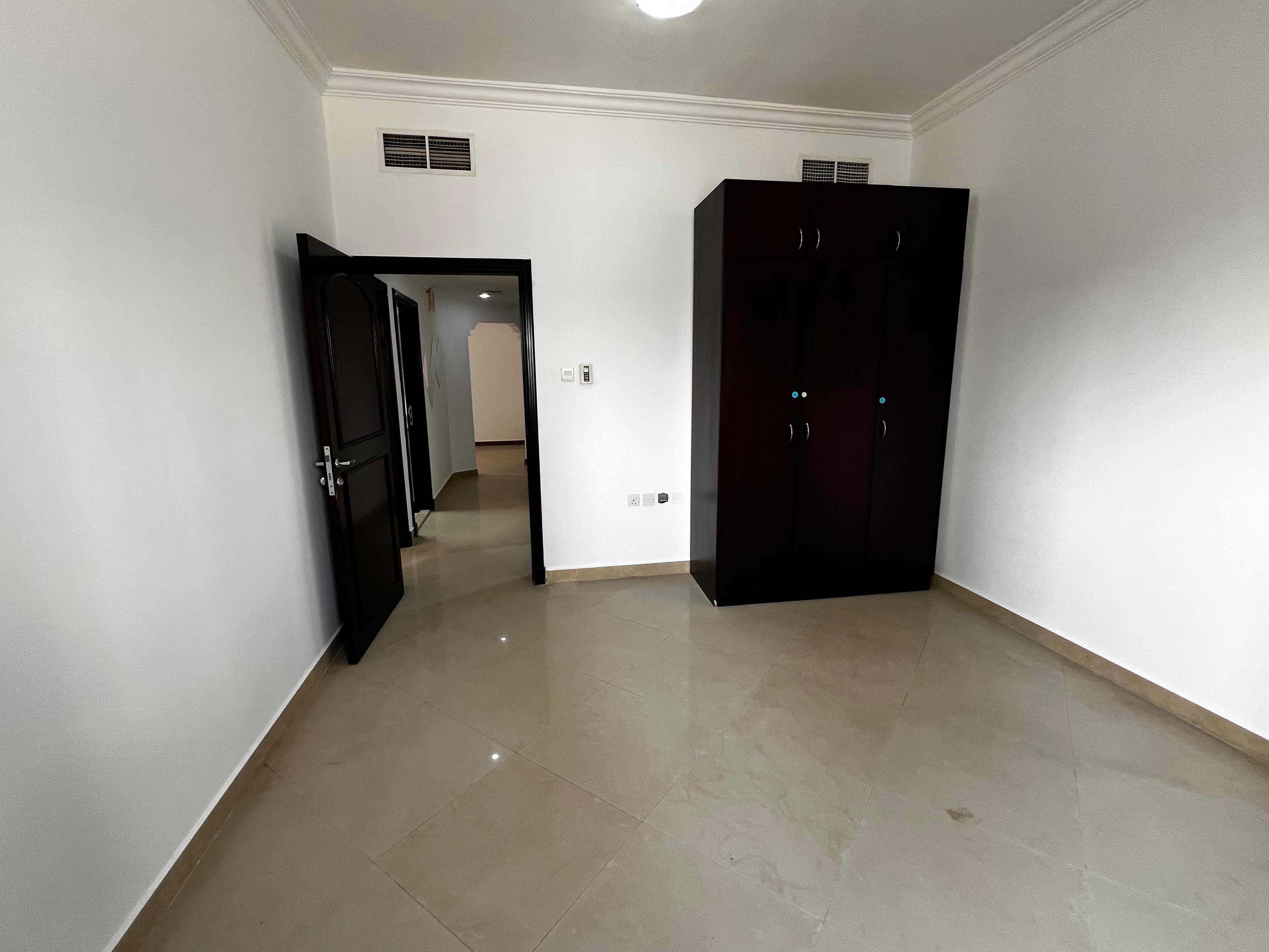 Two-bedroom apartment with a living room in Al Khan, with a balcony, spacious layout, and a great view.