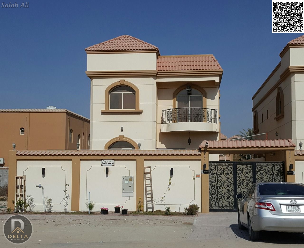 Luxury villa for sale in Al Rawda 1 - Prime location and fully furnished, situated in one of the most prestigious residential communities in Ajman - A