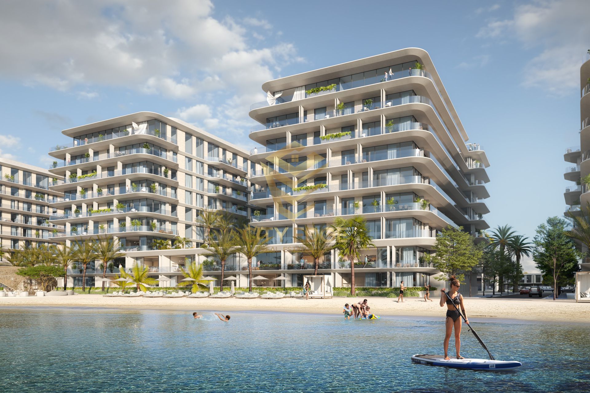 3bed apartment + maid | waterfront view | Higher Returns