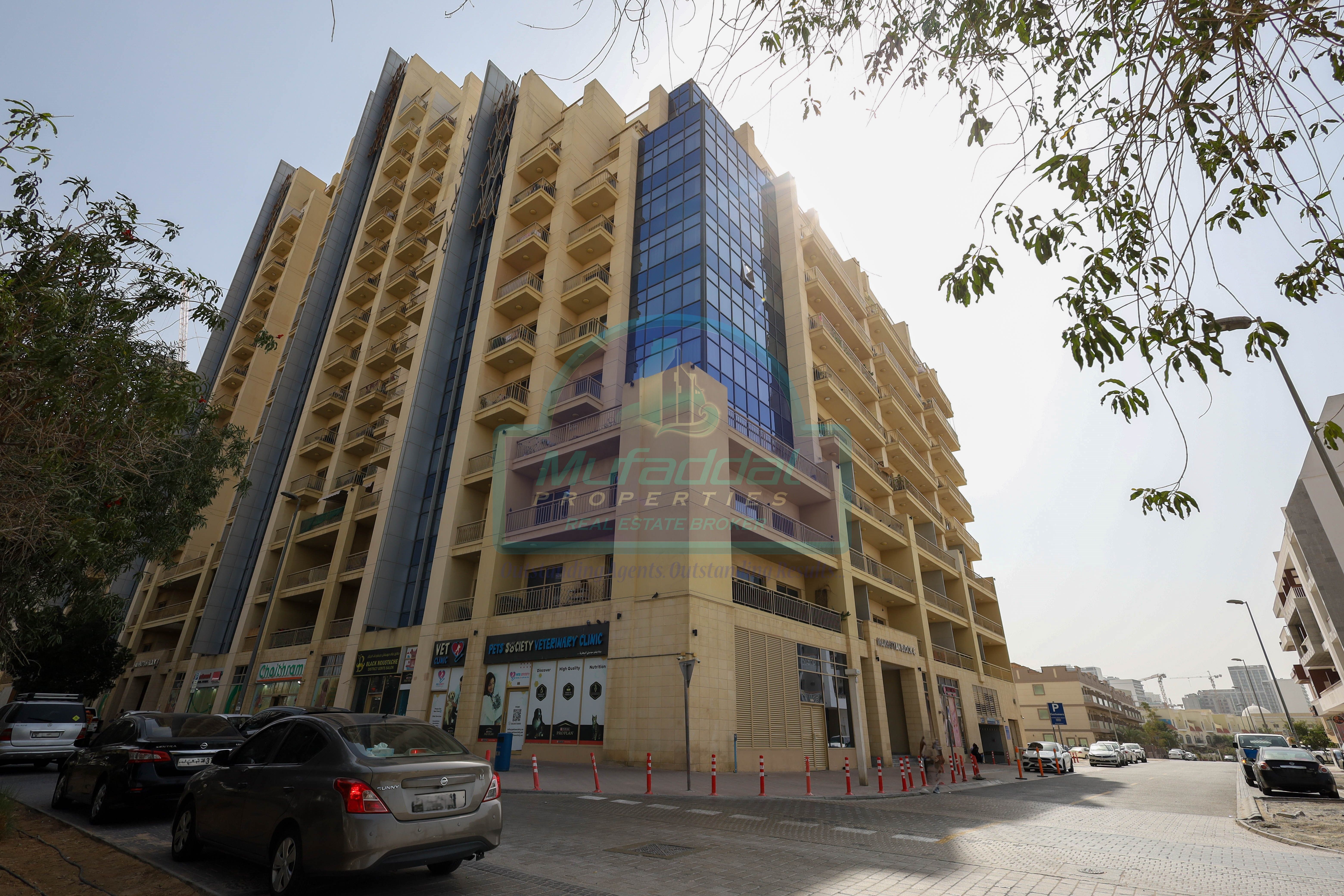 Vacant | Spacious Furnished 1BR | 2-Balconies | JVC