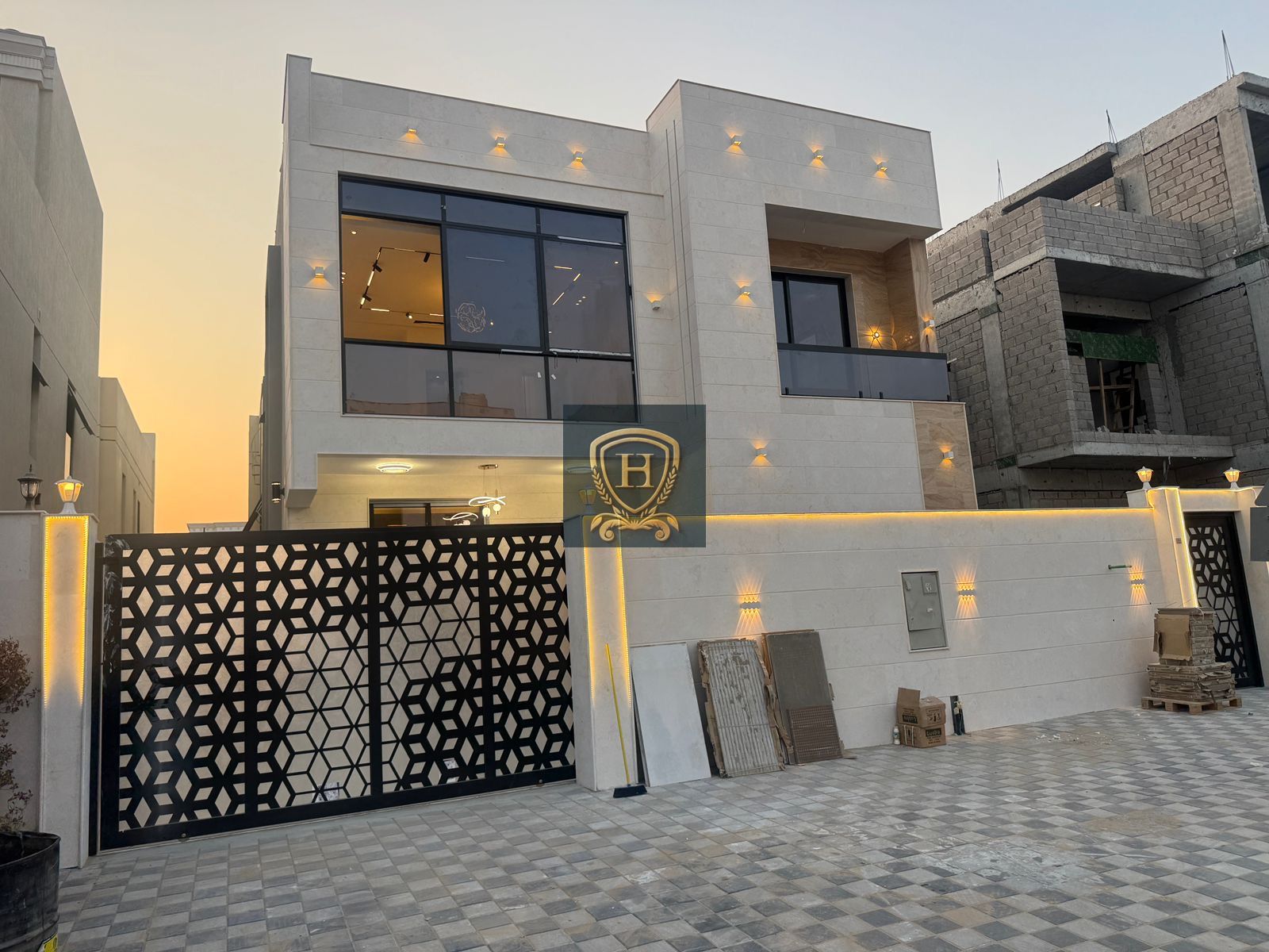 – Deluxe Villa with Private Pool for Sale in Al Amerah – Ajman | All Registration Fees Included