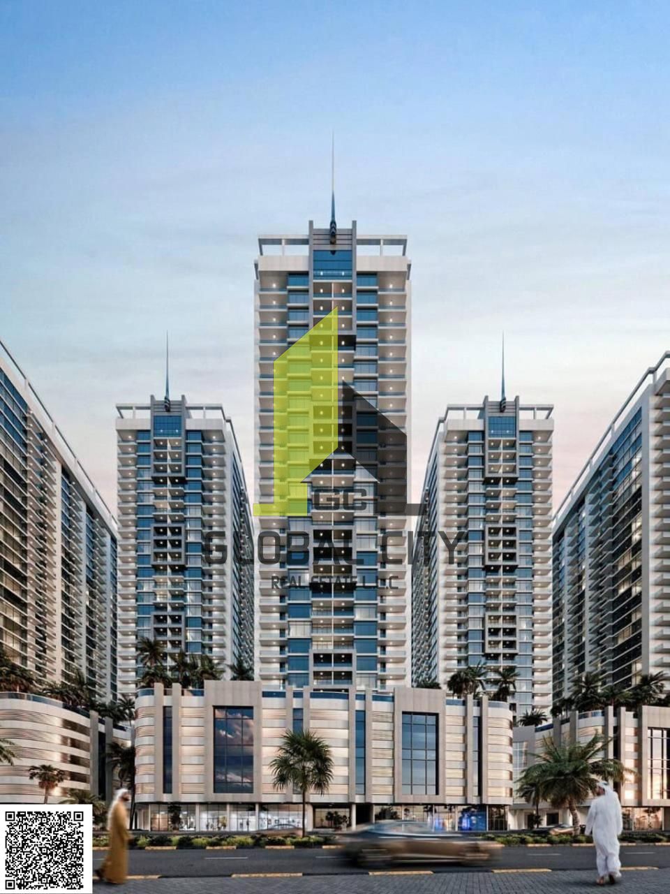 waterfront leaving 1BHK at Ajman creek tower