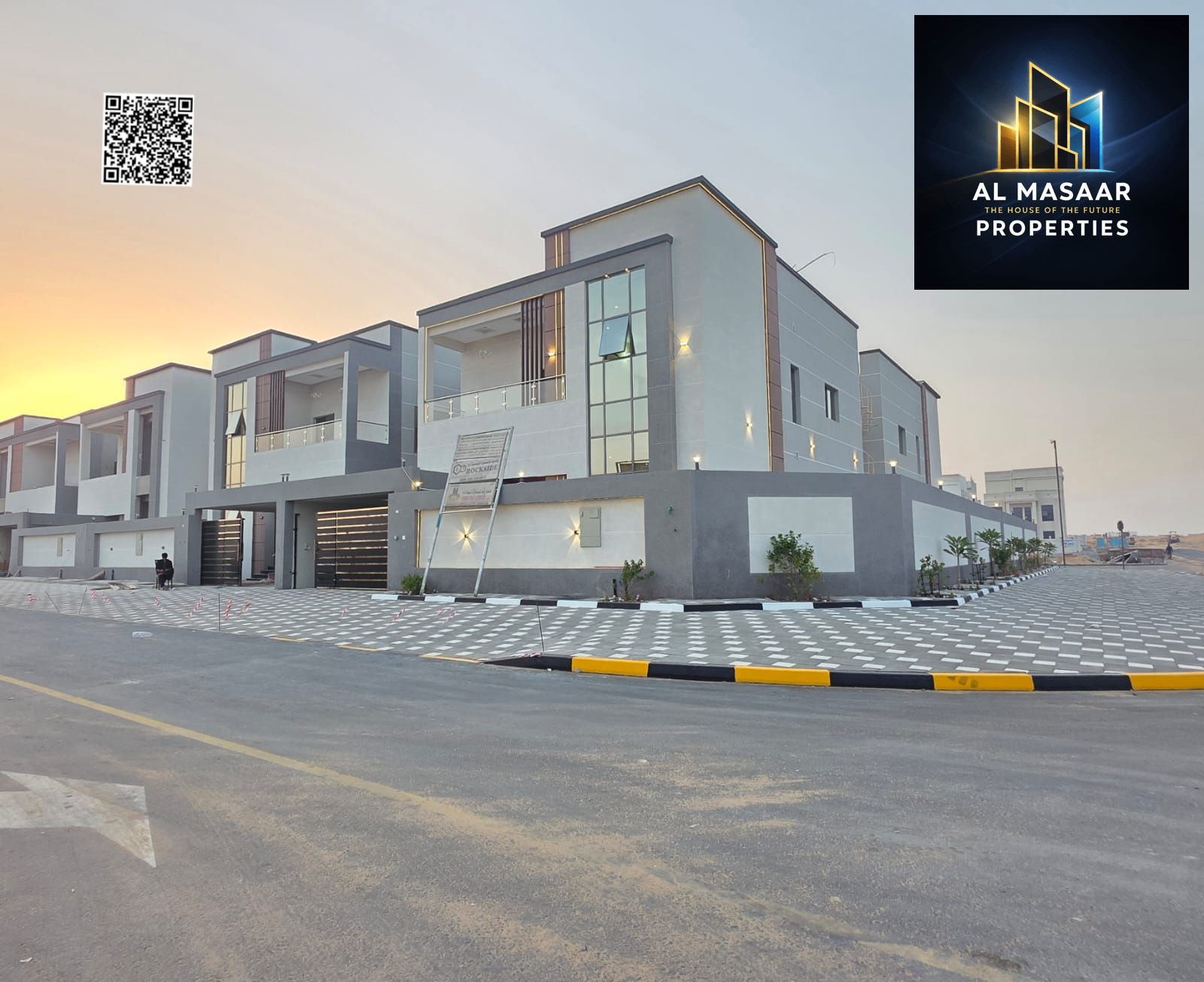 Villa for sale in Rawda 2 - Sheikh Ammar Street | Two floors and a roof | Land area 4300 sq ft | 5 master bedrooms | Includes air conditioning