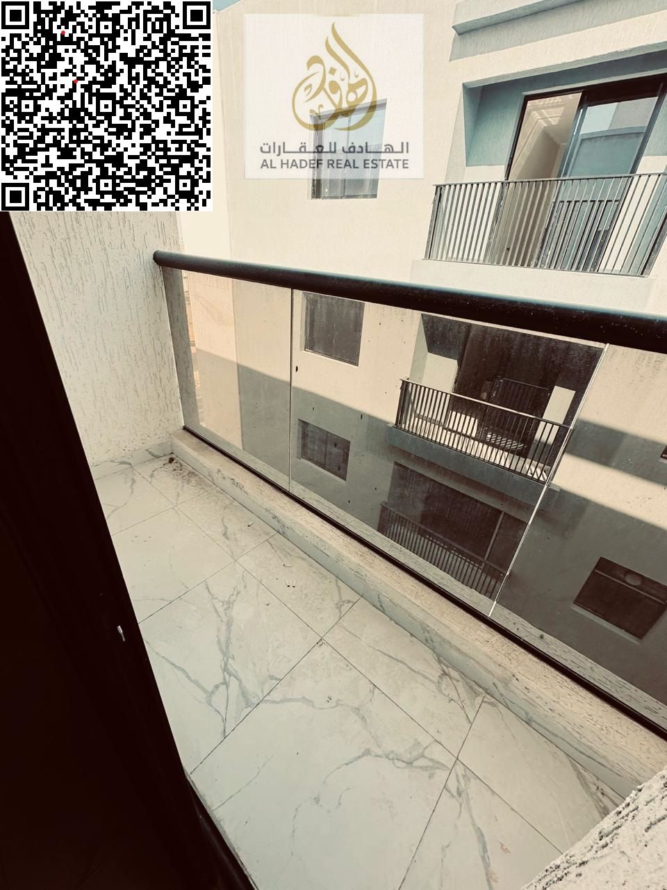 One bedroom, living room, balcony, two bathrooms, and kitchen in Al Aaliyah on Mohammed Bin Zayed Road