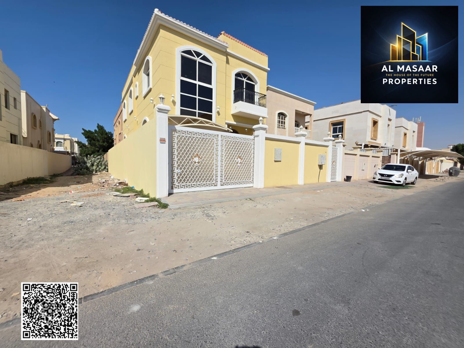 An exceptional real estate opportunity: a villa for sale in Al Rawda 2 area. The villa is vacant and ready for immediate handover.