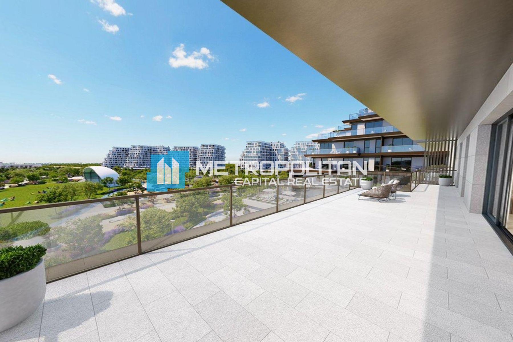 Corner 3BR+Maids | Large Balcony | Full Park View