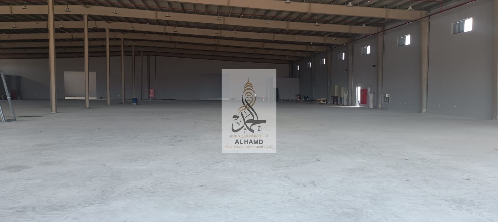 for rent A new factory in Umm Al Quwain large Area big 30000SQFT