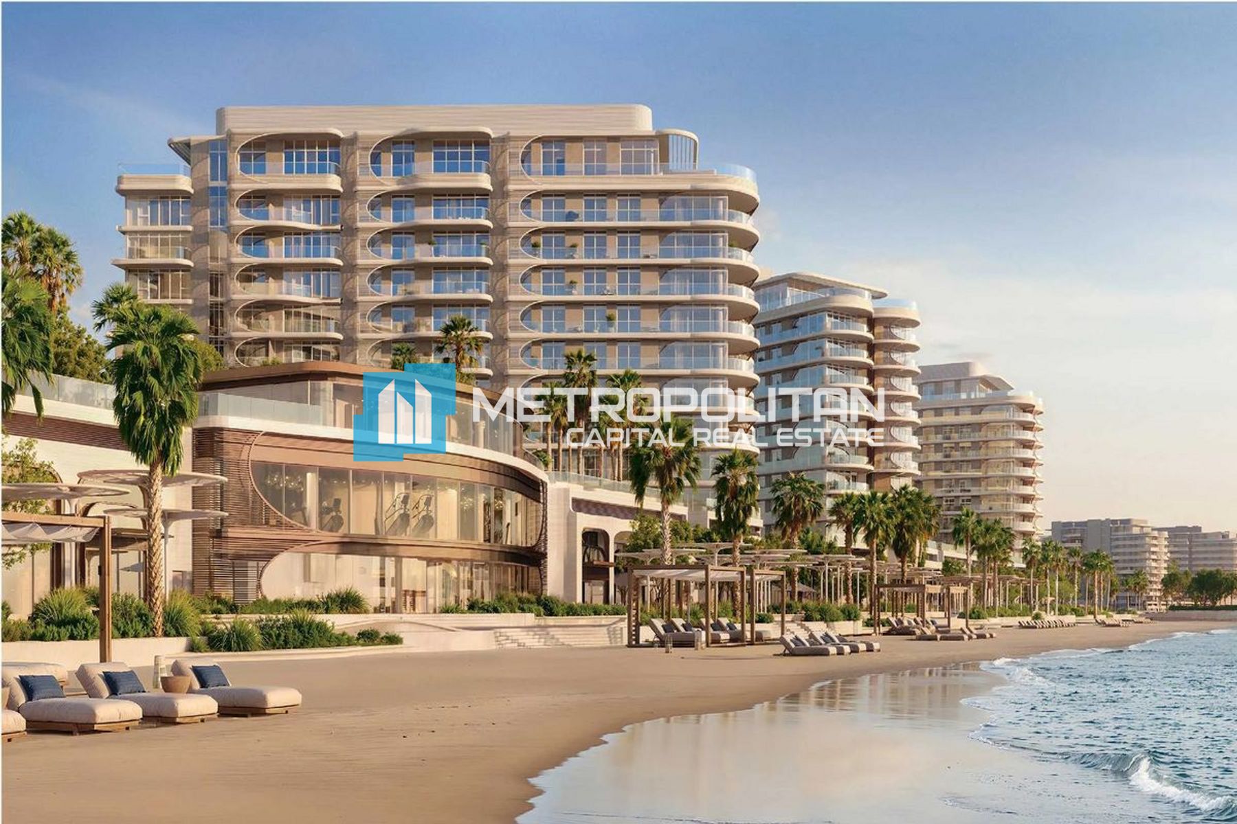 Beachfront| Sea View| 1BR With Balcony| High Floor