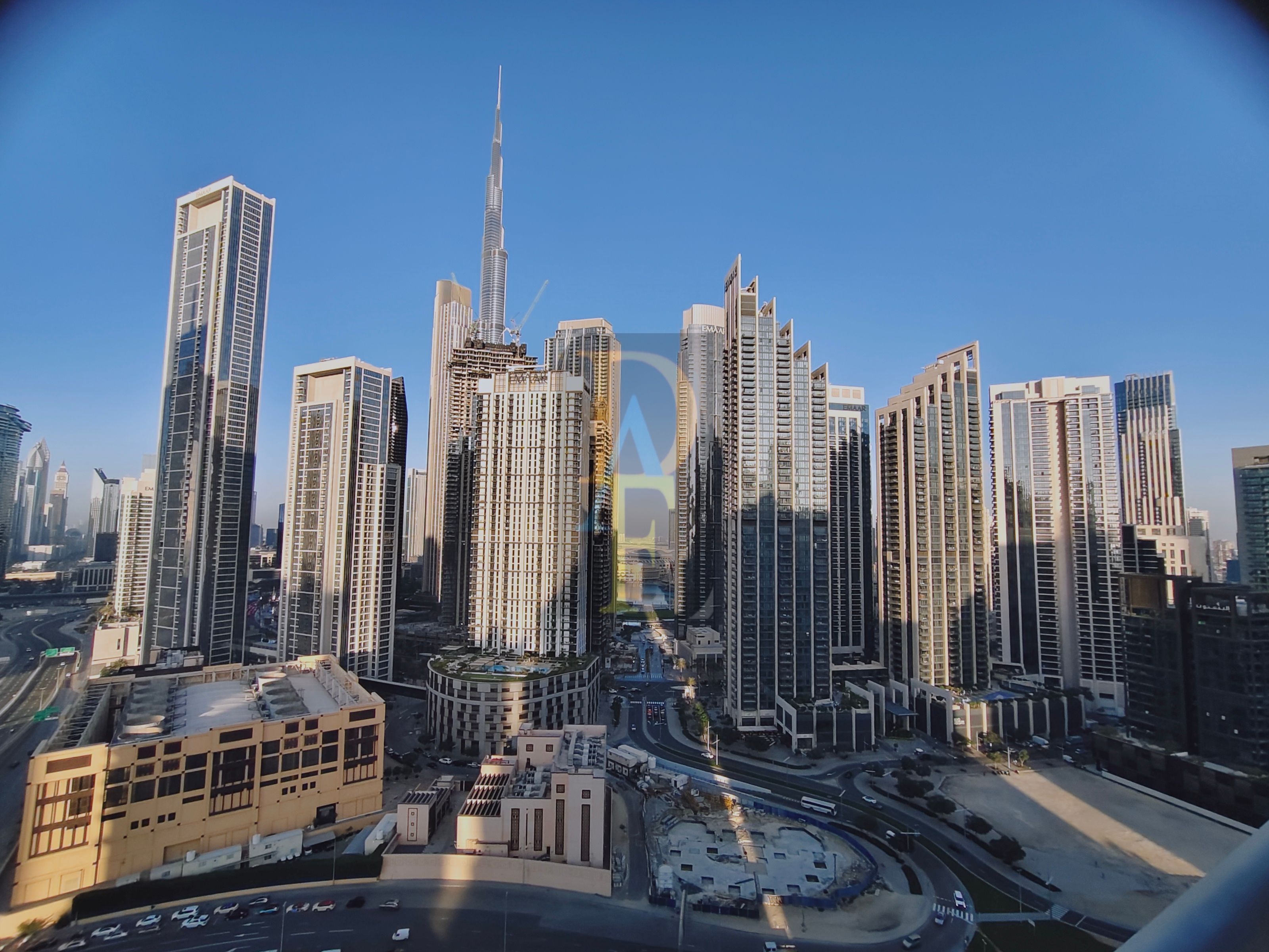 Burj View | Bright High Floor 2 Bhk +Store | Nr Metro