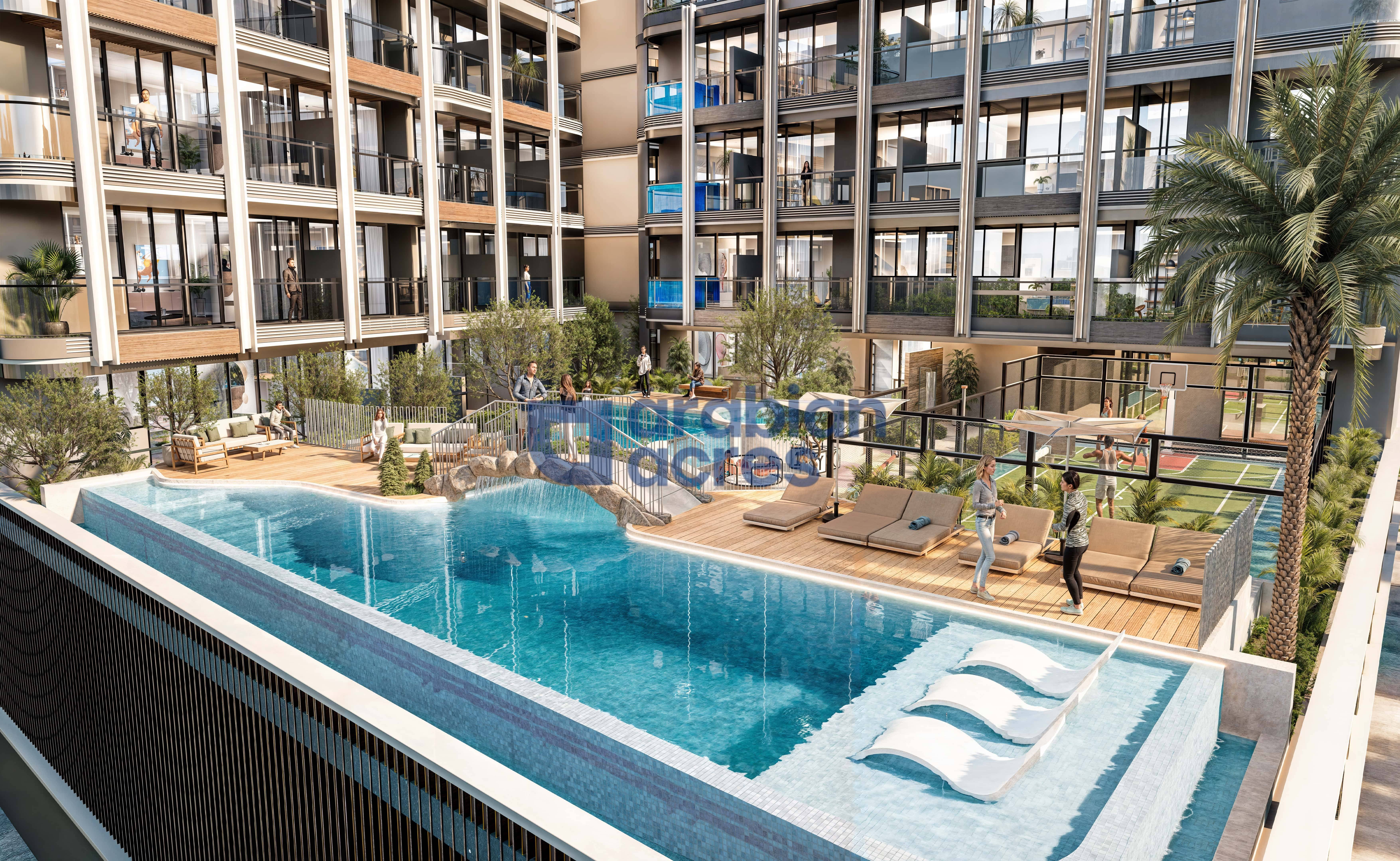 JVC Central Park View | 1BR | Low Floor