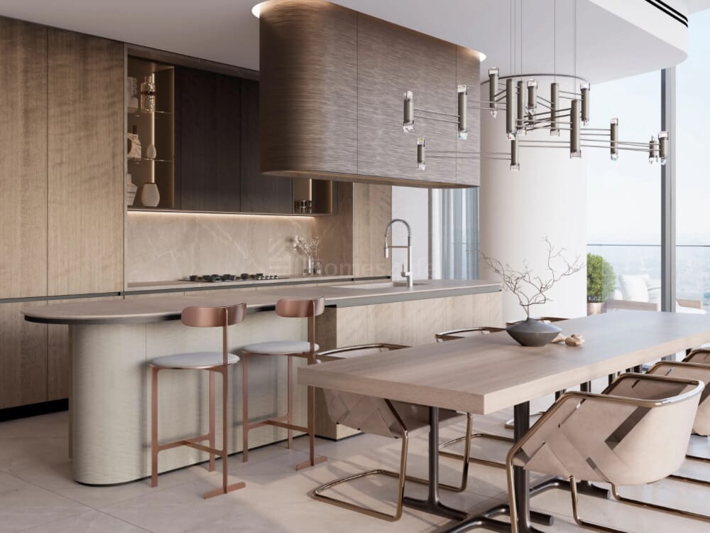 Luxury 1 Bed - Semi Furnished, Payment plan/ 30-70
