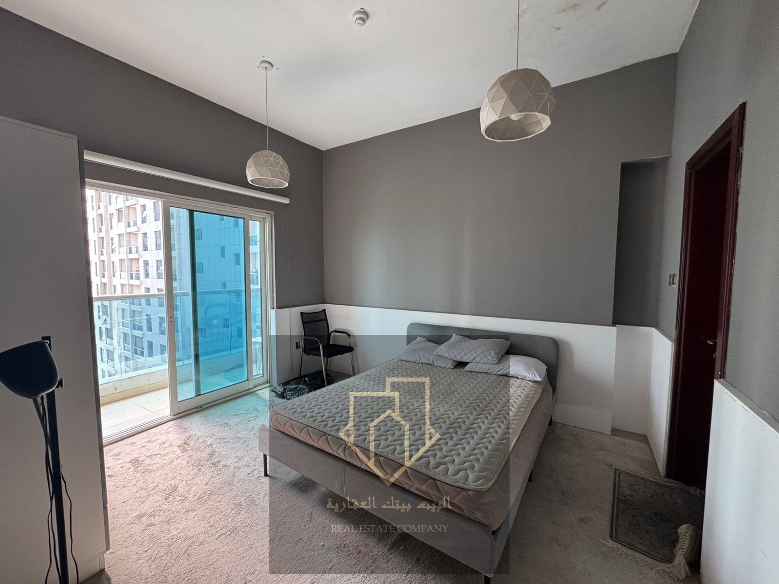 Fully furnished 1-bedroom apartment, 757 sq. ft. , open view of Safeer Mall, parking space, prime location in City Towe