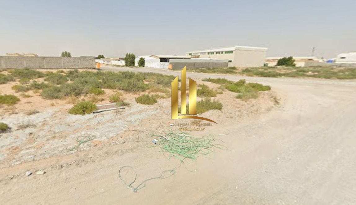 Land for sale. Corner industrial plot in Sharjah, Al Sajaa. Ownership available to UAE nationals and GCC citizens.